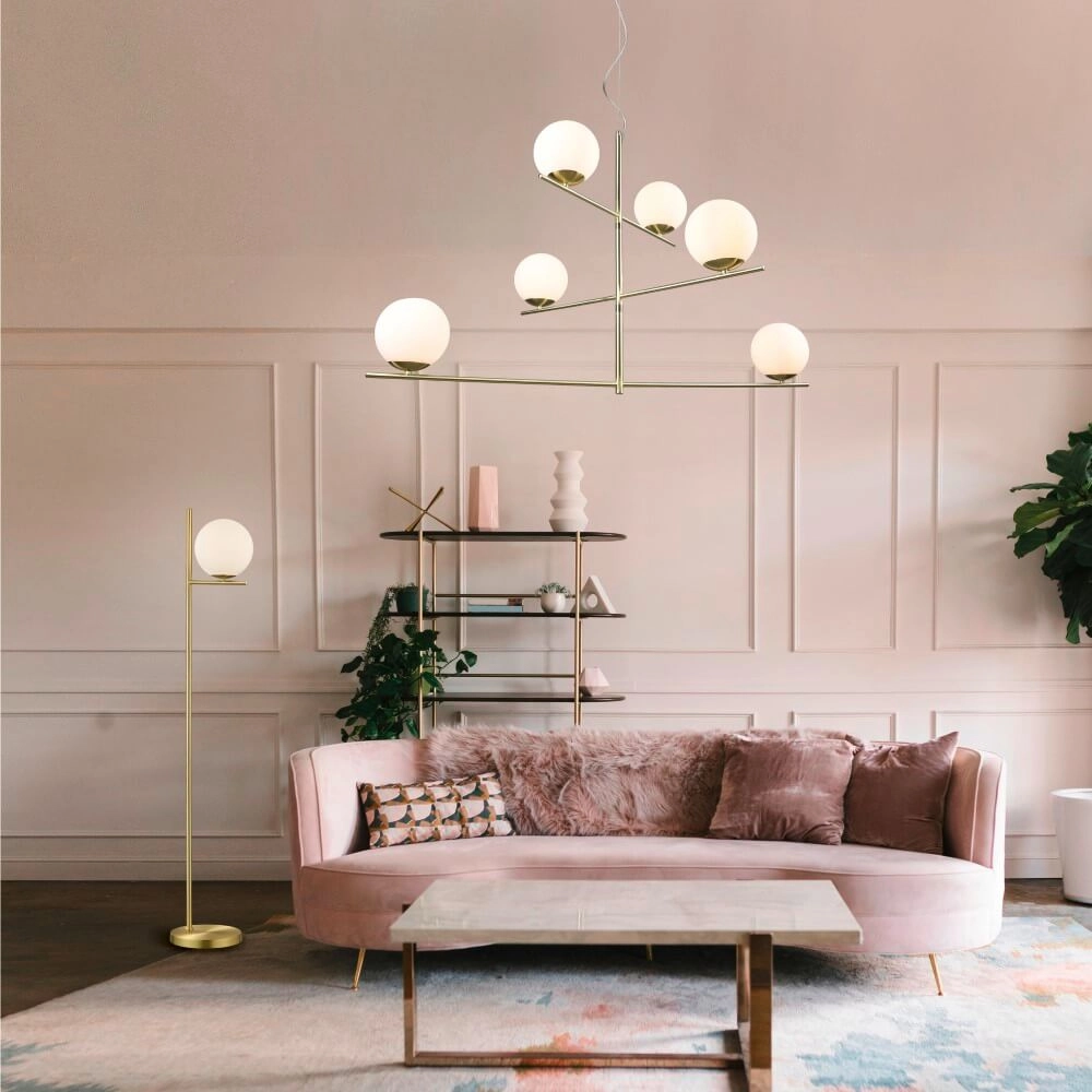 Design hanglamp Pure goud Trio 4017807522778