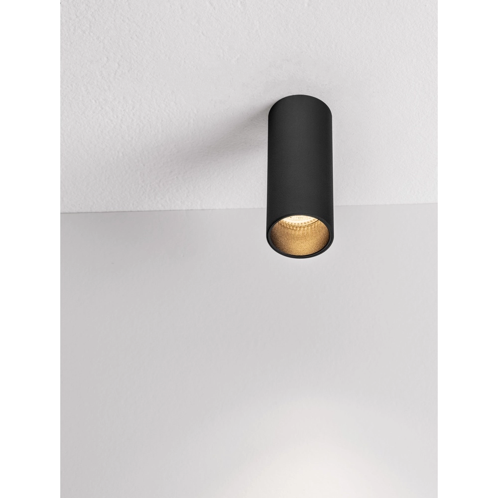 Plafondspot Mor zwart Lyora 5212017475633