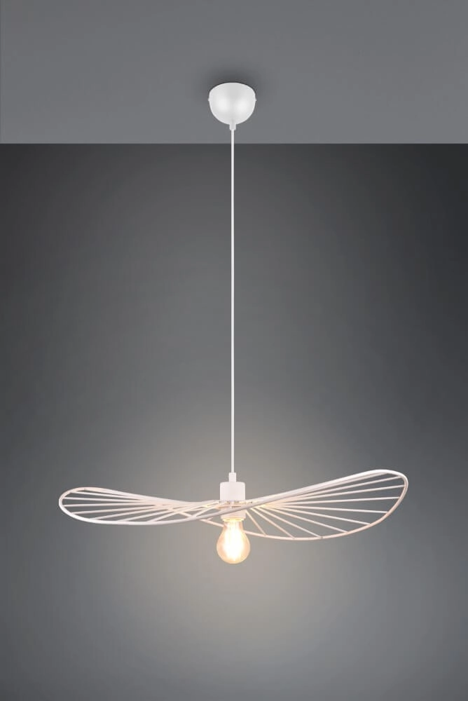 Hanglamp Chapeau wit Trio 4017807574104