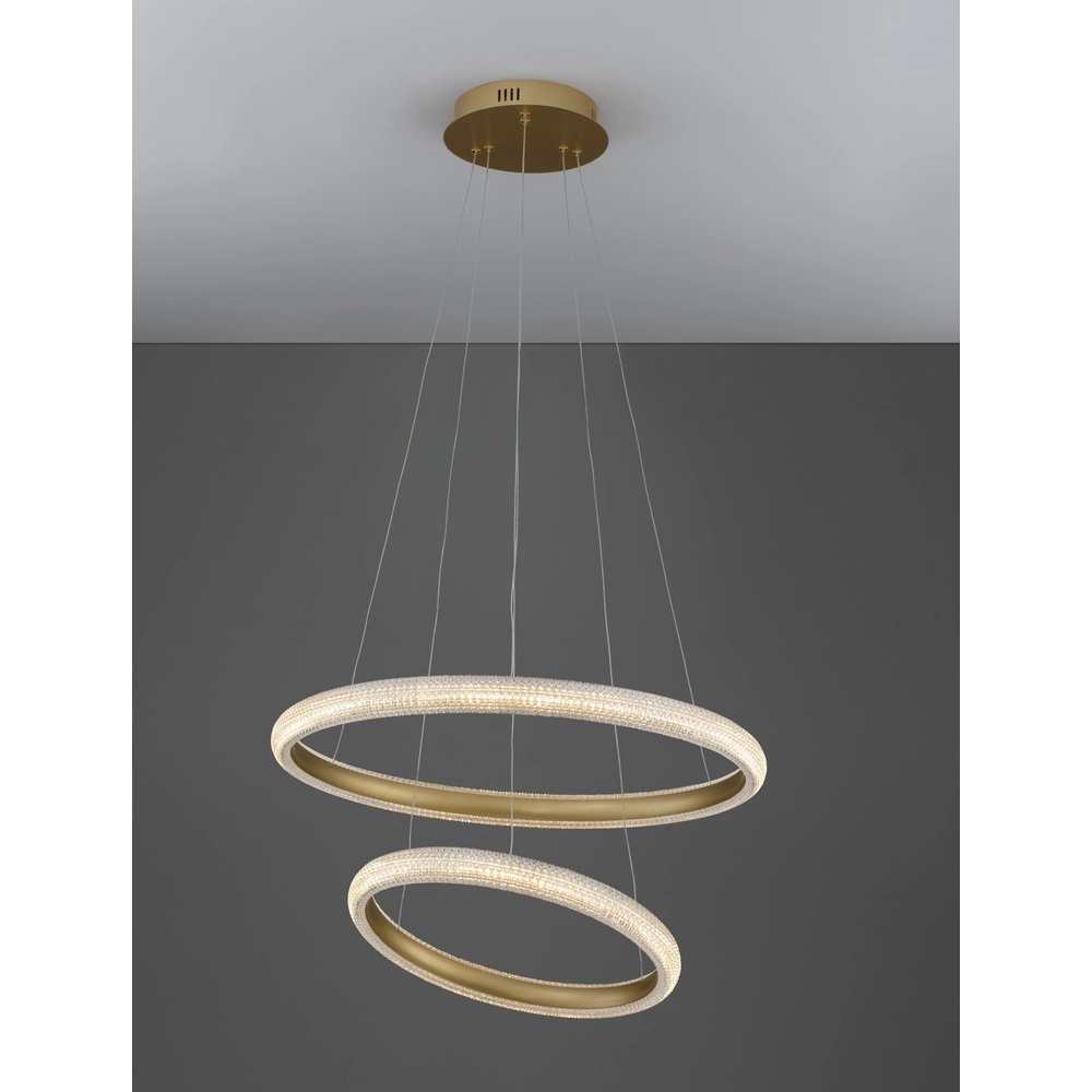 Hanglamp Medora goud Ø 59cm Lyora 5212017433435