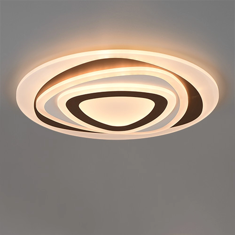 Plafonniere Zilo modern mokka bruin
