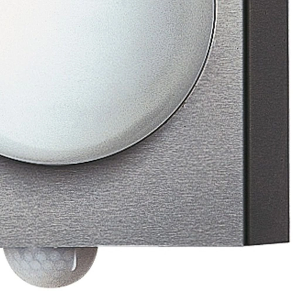 Buitenlamp sensor RVS Quadrate Globe 27cm Albert 4007235961270