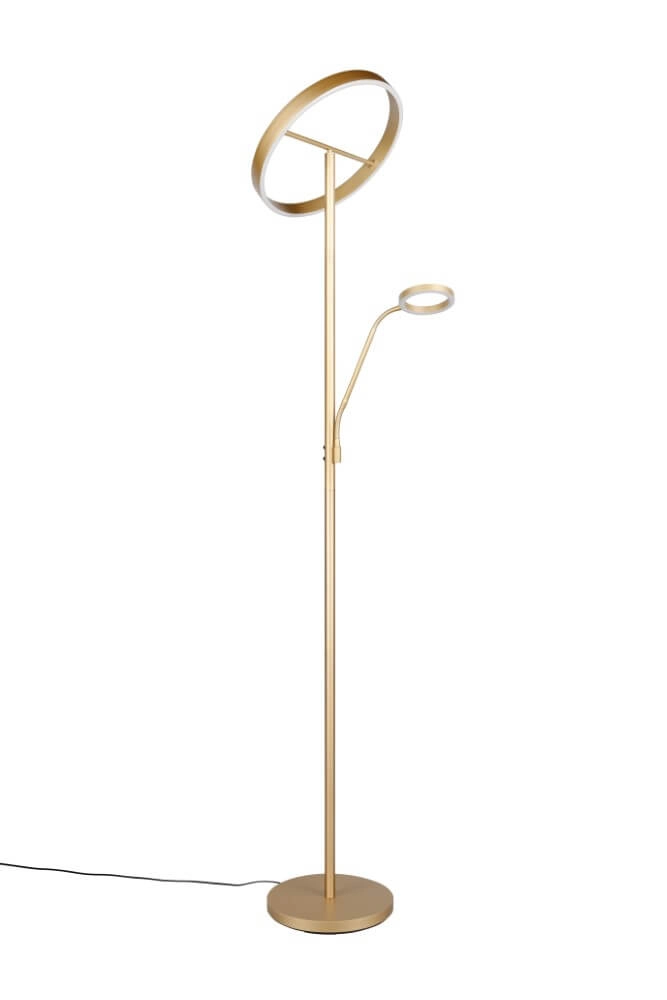 Design leeslamp Willis Goud - 180cm Trio 4017807627923