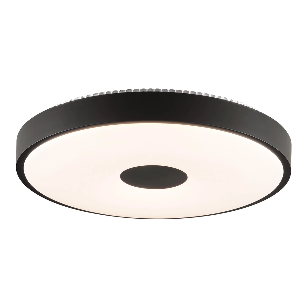 Plafonniere Tavis zwart Ø 44,5cm Brilliant 4004353477591