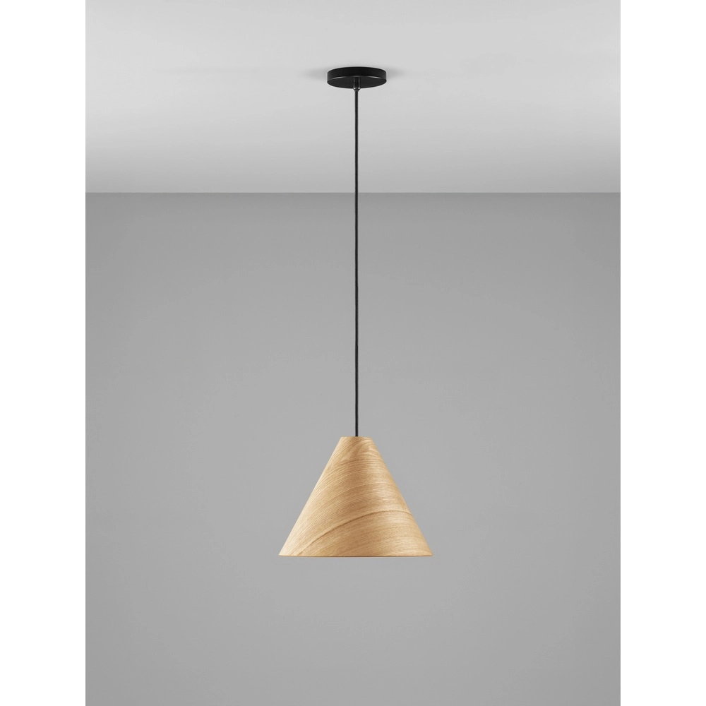 Houten hanglamp Elysian Ø 30cm Lyora 5212017468246