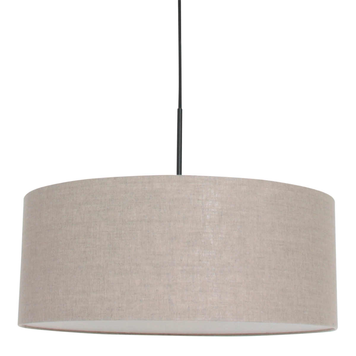 Hanglamp Sparkled 50cm met taupe kap Hanglamp Sparkled 50cm met taupe kap