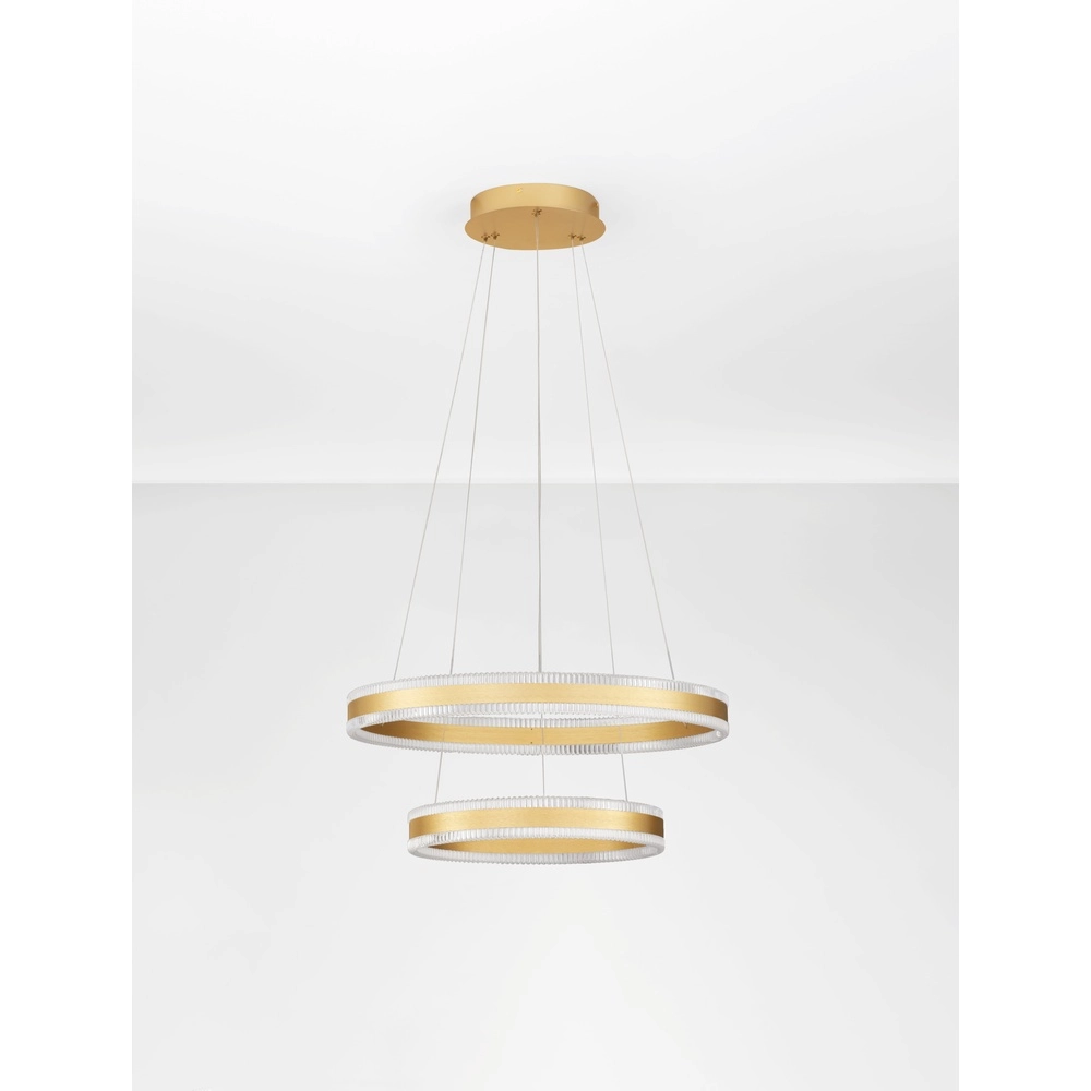 Design pendant lamp Alaro Gold Double Lyora 5212017459626