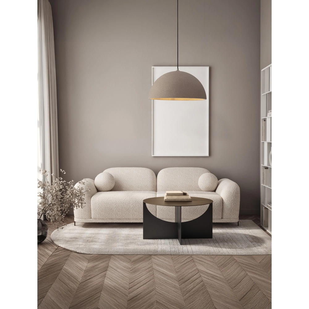 Hanglamp Starla bruin Ø 50cm Lyora 5212017476807