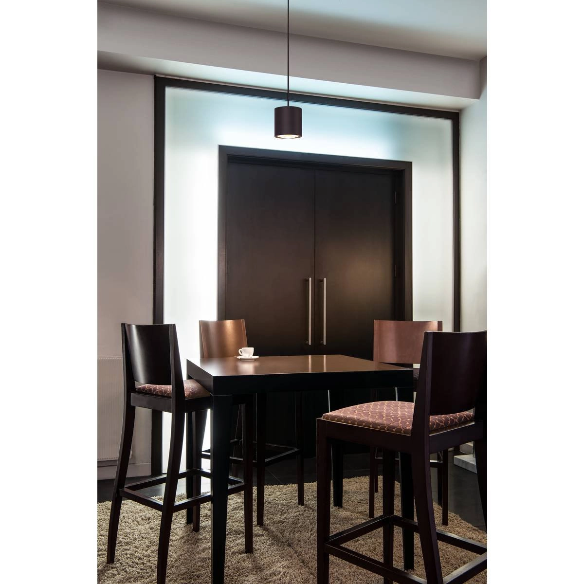 Led hanglamp Oculus 9cm zwart SLV 4024163248228