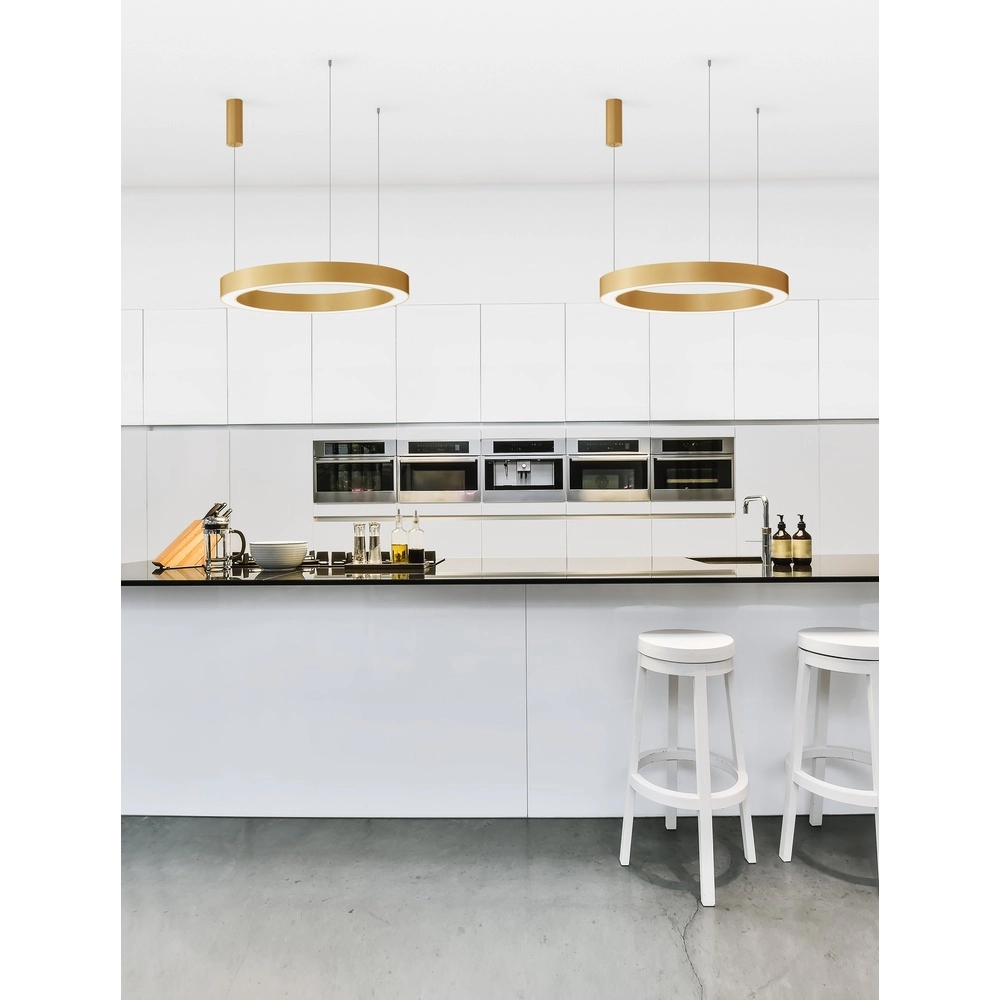 Hanglamp Morbido goud Ø 80cm Lyora 5212017438683