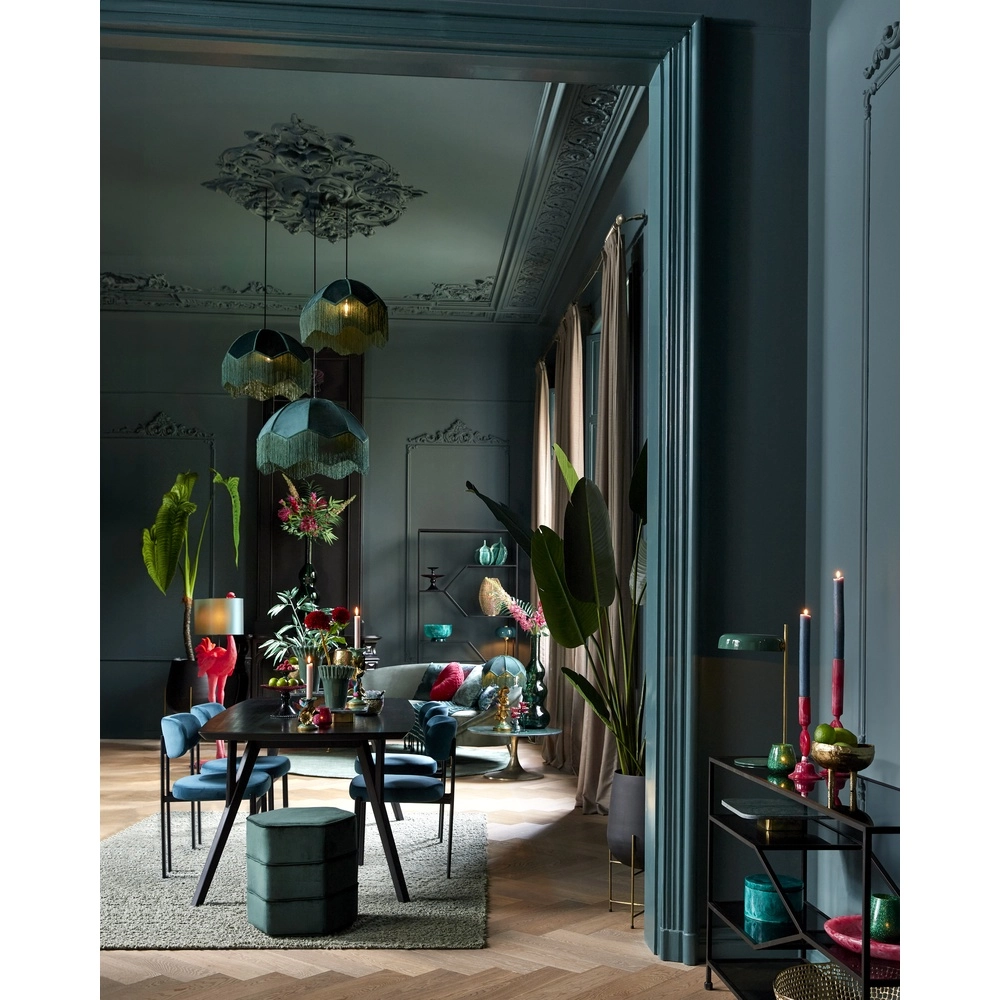 Hanglamp Malacia Ø 60cm - velvet groen Light & Living 8717807759308