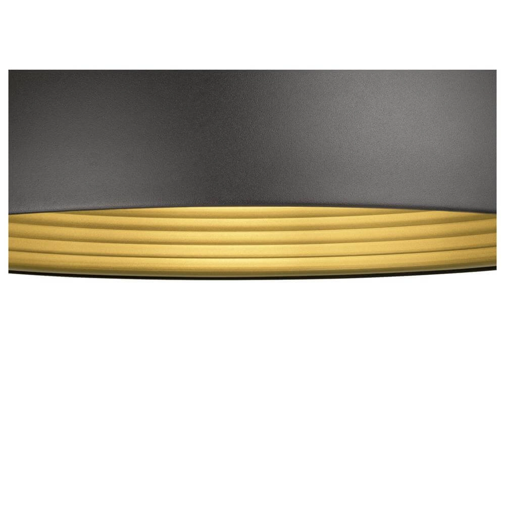 Design hanglamp Forchini M 50 zwart met goud Ø 50cm SLV 4024163298629