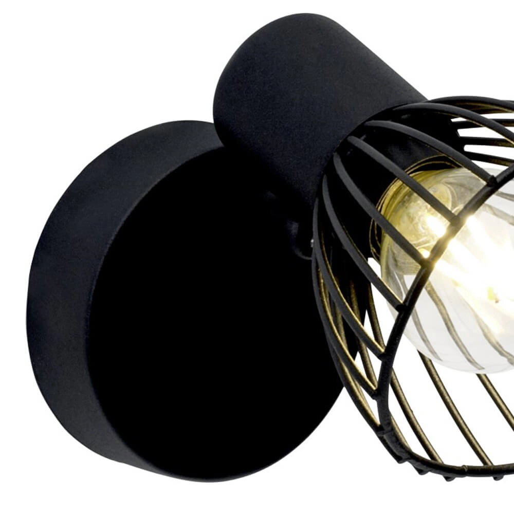 Zwarte wandspot Elhi Brilliant 4004353306532