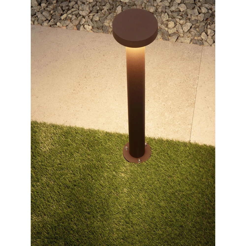 Desing tuinlamp Gong roestbruin 60cm - 2700K Lyora 5212017496225