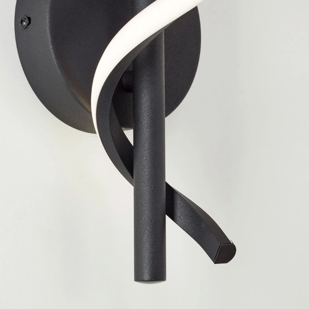 Design wandlamp Eunice zwart Brilliant 4004353425486