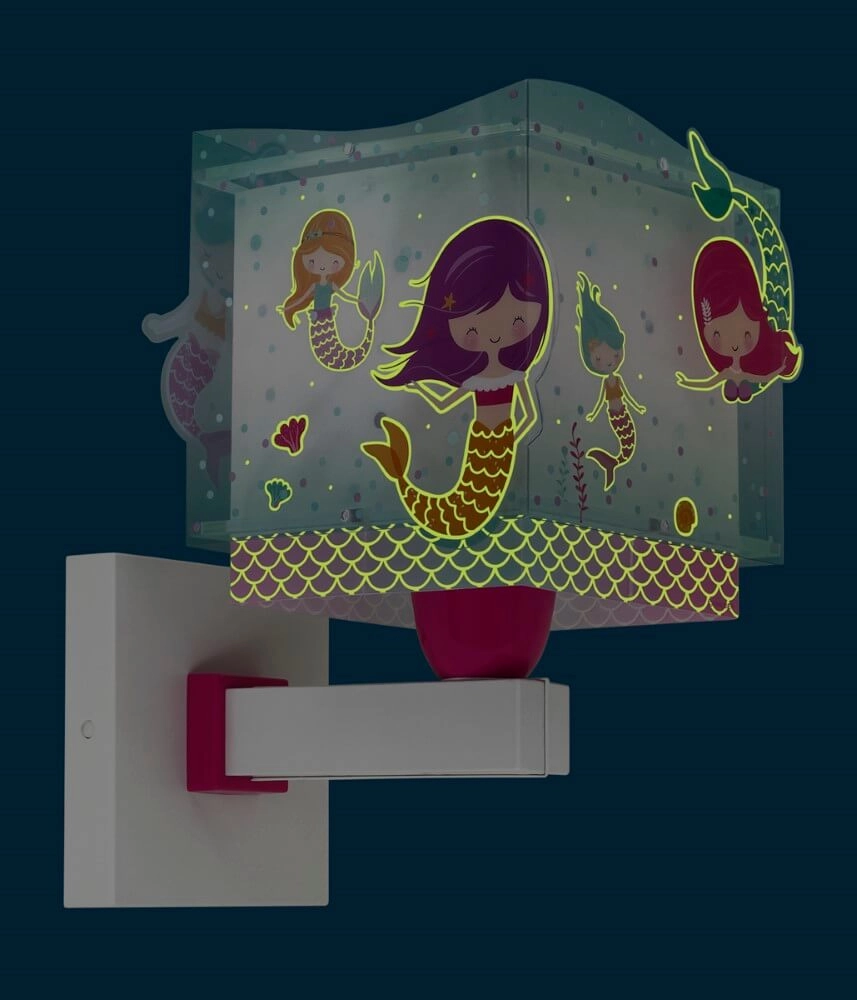 Wandlamp voor kinderen Mermaids Dalber 8420406634494