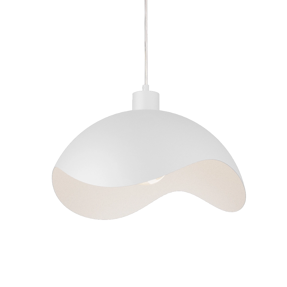 Design hanglamp Volta Ø40cm - golvend - wit Masterlight 8718121395593