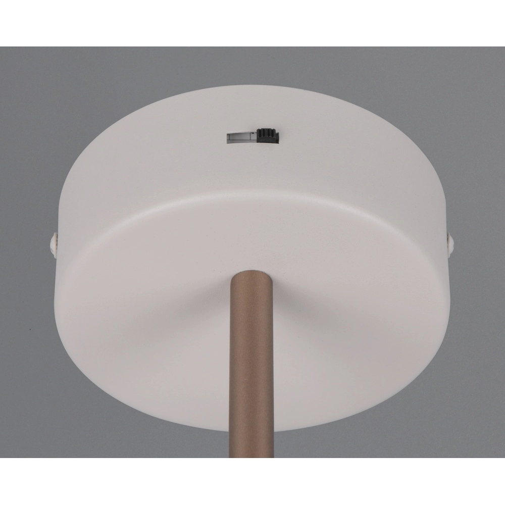 Moderne wandlamp Keaton wit Trio 4017807655773