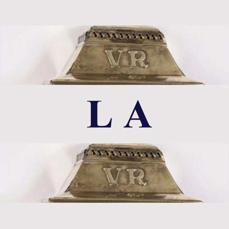 Landelijk buitenlamp Chateau Gate handgemaakt - antiek koper (ANT) Limehouse 8716803506992