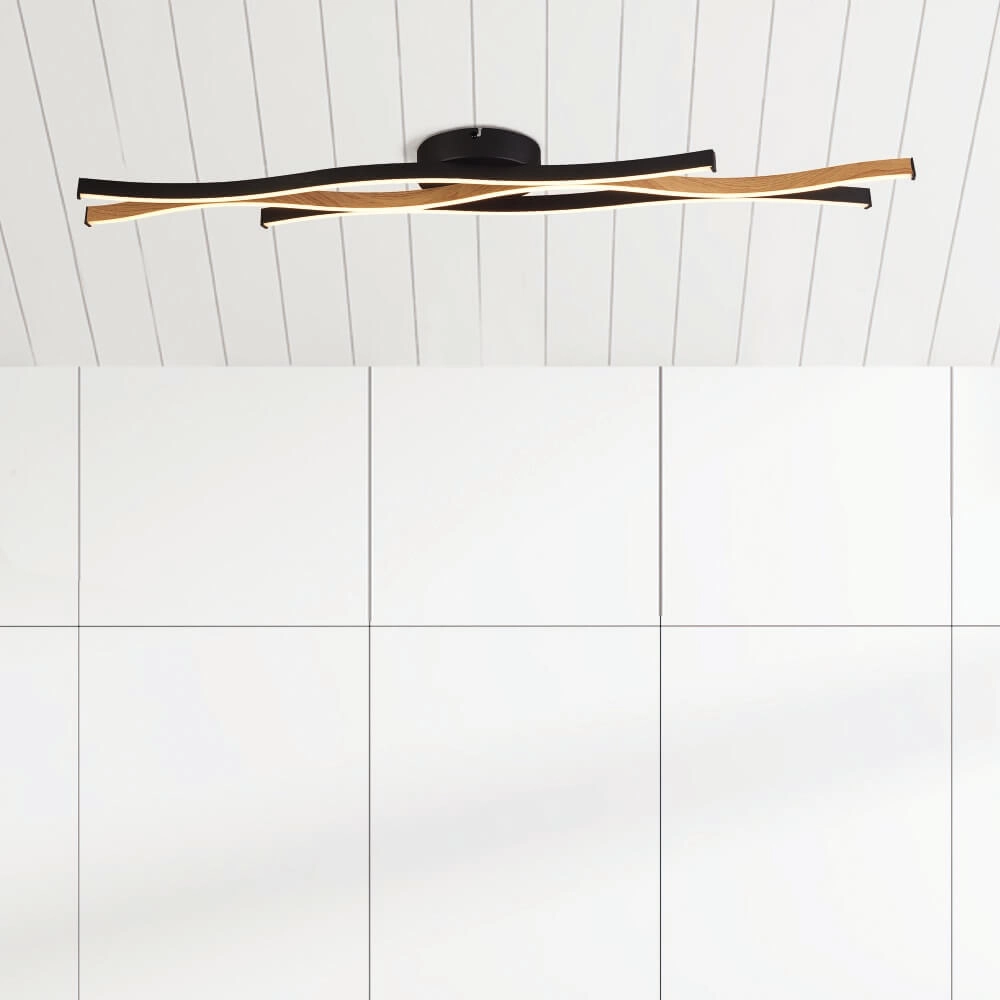 Strakke led plafondlamp Bloom Searchlight 5053423226491