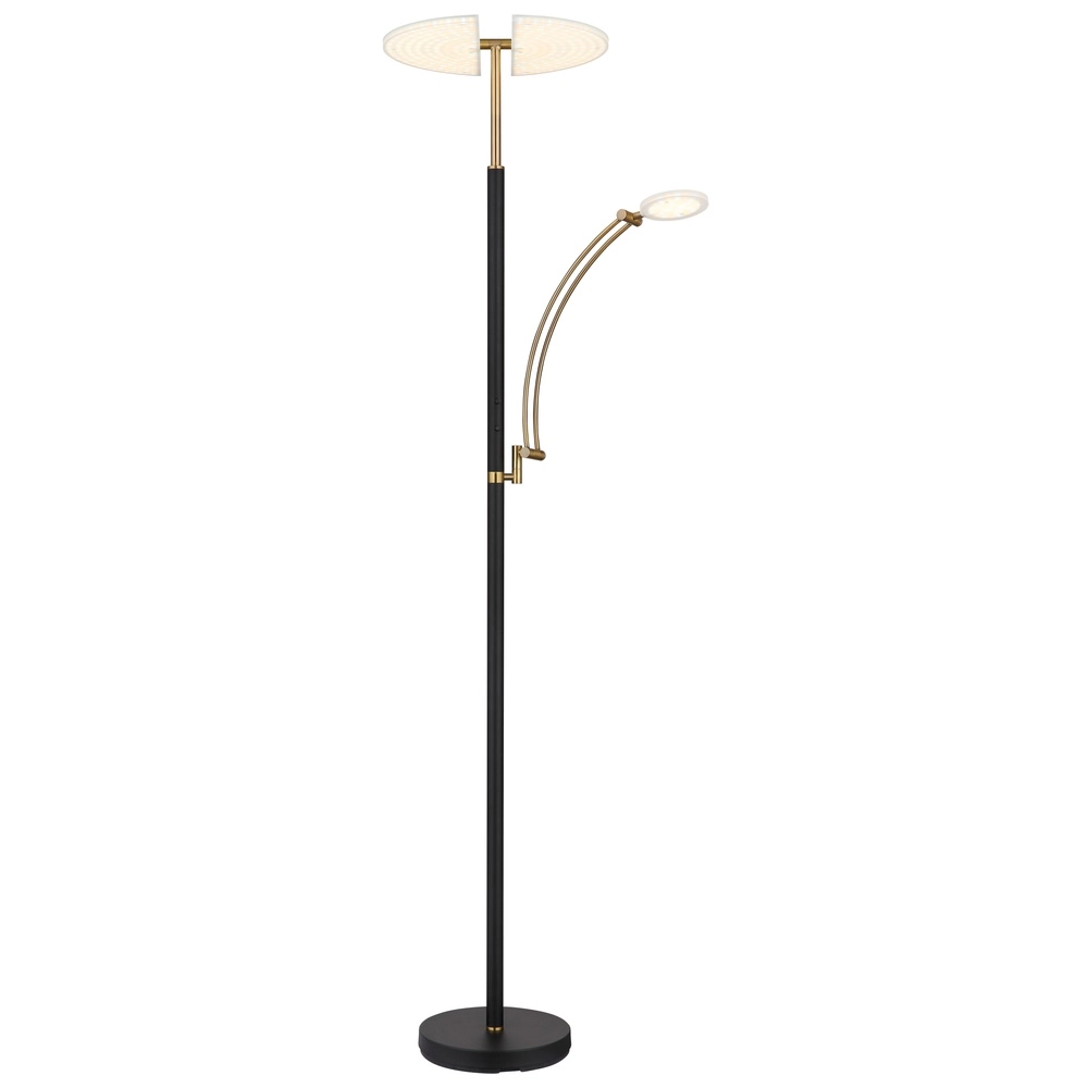 Vloerlamp Tirana zwart
