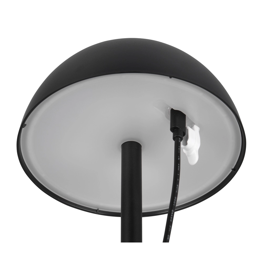 Tafellampje Ricardo zwart Ø 13,5cm Trio 4017807601794