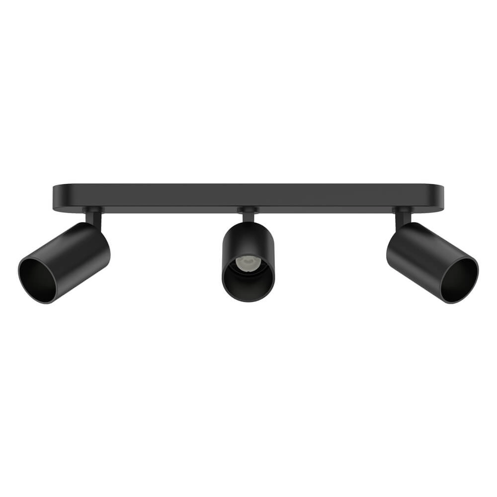 3-lichts opbouwspot Tevo zwart Lyora 4255805301531