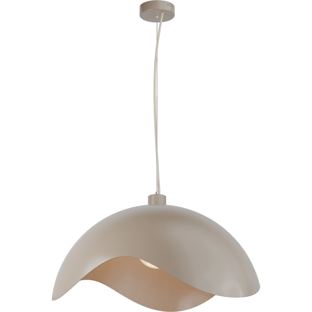 Design hanglamp Volta Ø60cm - golvend - zand