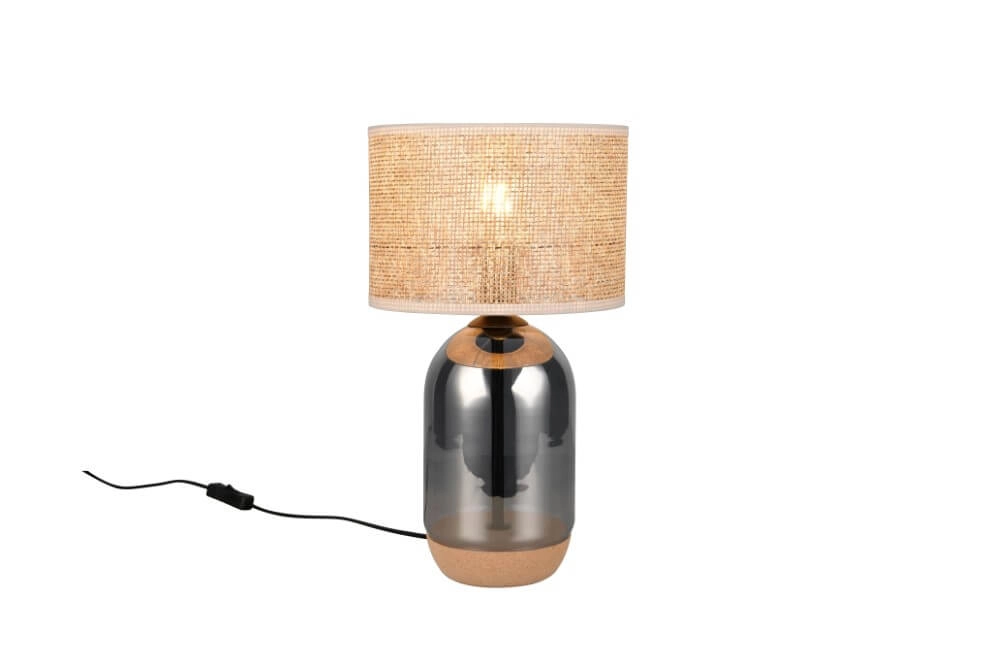 Landelijke schemerlamp Tara Ø 25cm Trio 4017807620597