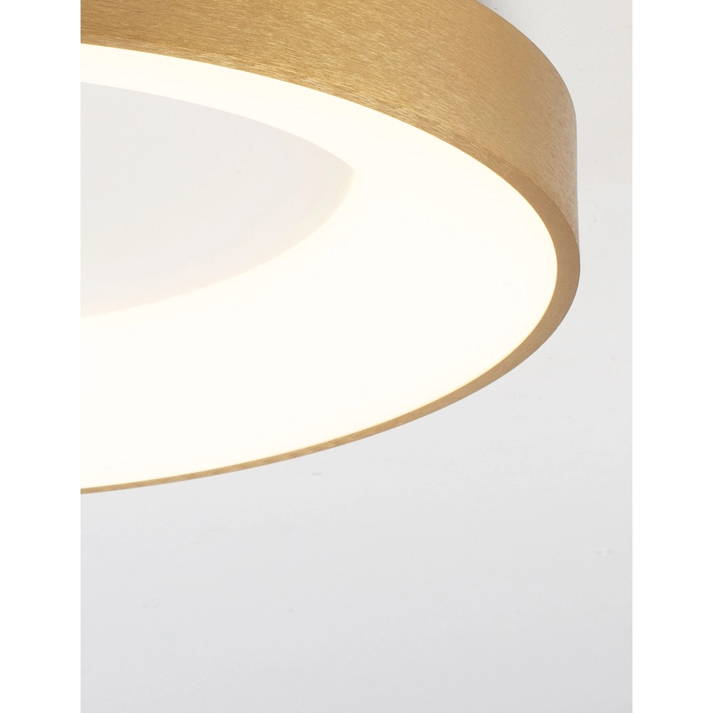 Plafondlamp Rando Thin goud Ø 38cm Lyora 5212017420046