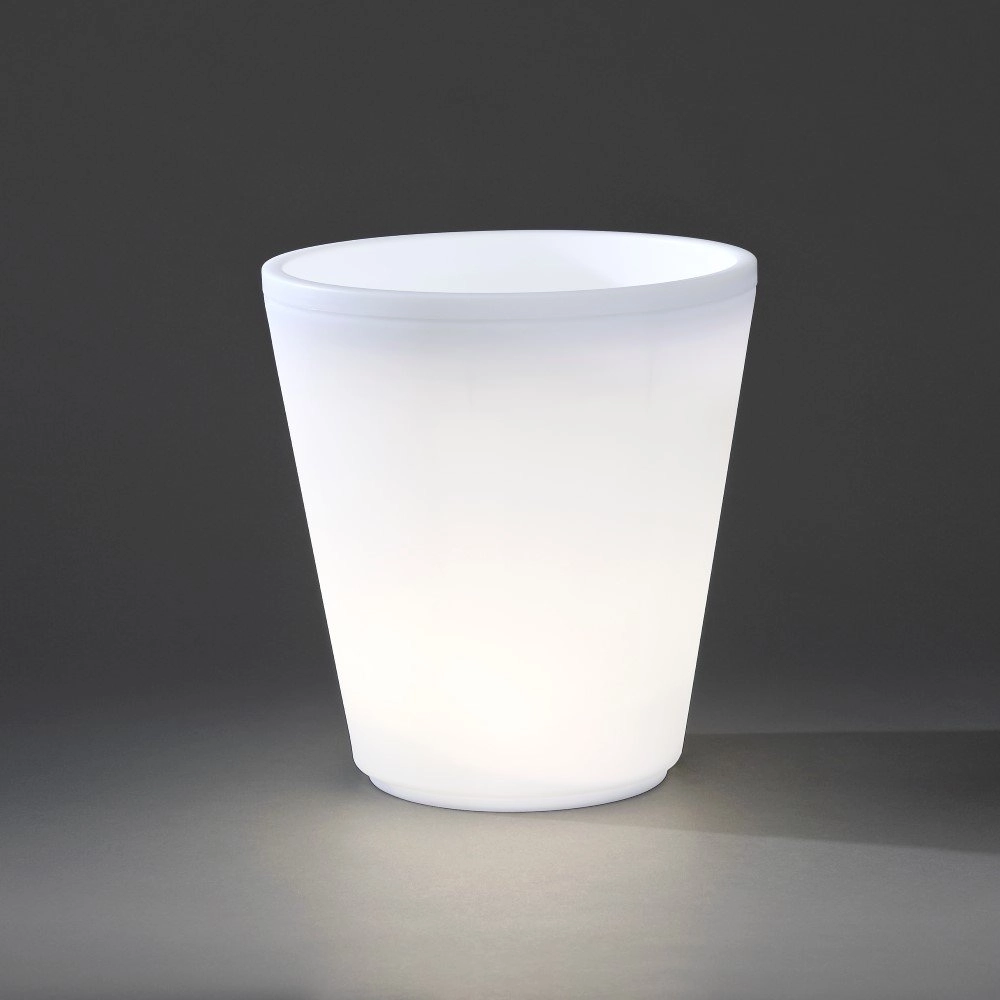 Plantenbak Assisi led 37cm - 12w - wit KonstSmide 7318307454000