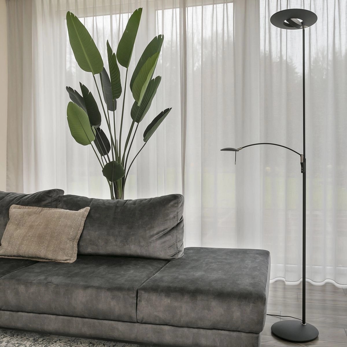 Leeslamp Zenith LED zwart Steinhauer 8712746113396