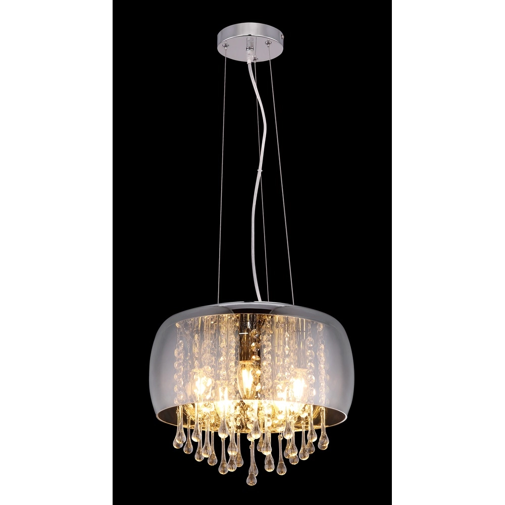 Hanglamp Kalla Ø 35cm chroom Globo 9007371385706