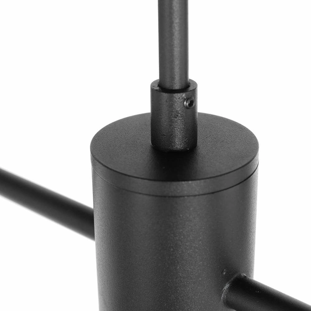 Design hanglamp Constellation zwart met smoke glas Steinhauer 8712746173031