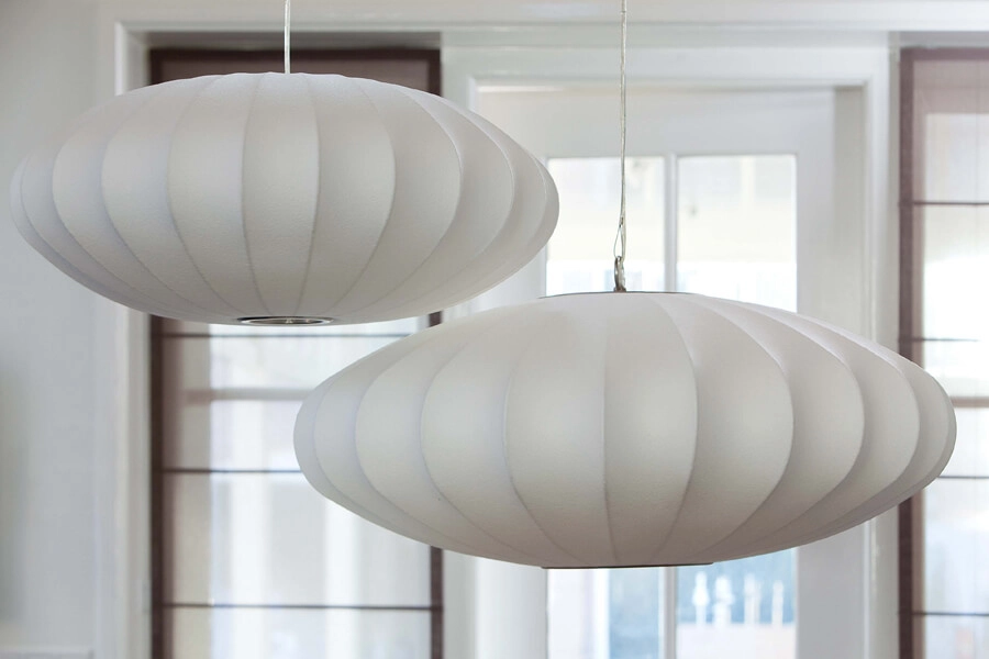 Japandi hanglamp Fay Ø 50cm wit Japandi hanglamp Fay Ø 50cm wit