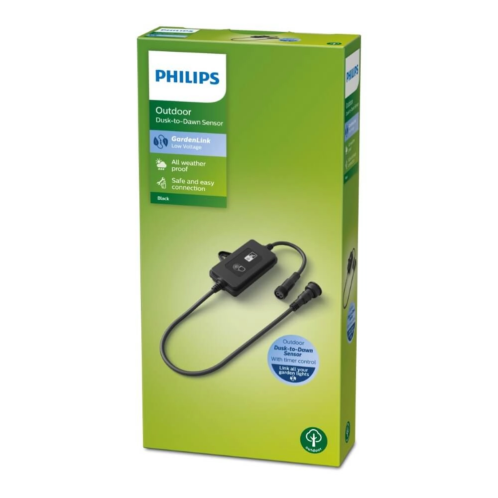 Dag en nacht Sensor met tijdsinstelling Philips 8719514477070