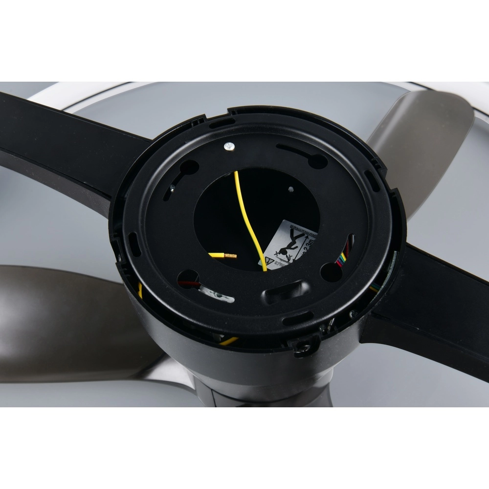 Smarthome ventilator Stockholm zwart Ø 73,5 Tuya Trio 4017807693133