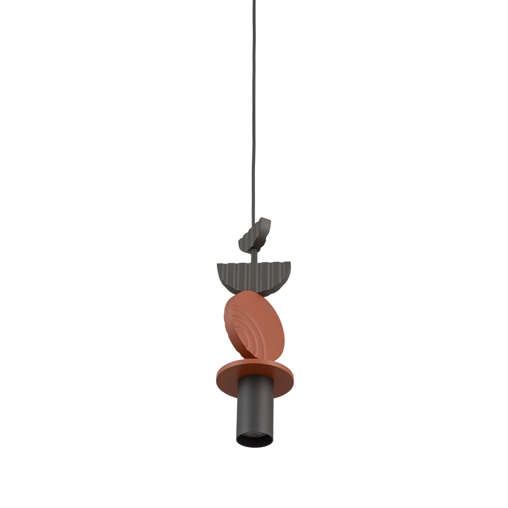 Unieke hanglamp Drops Color umbra grijs Lyora 5903139111966