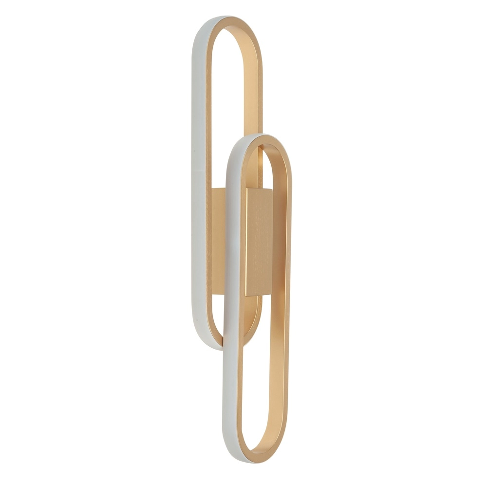 Design wandlamp Anello messing 50cm