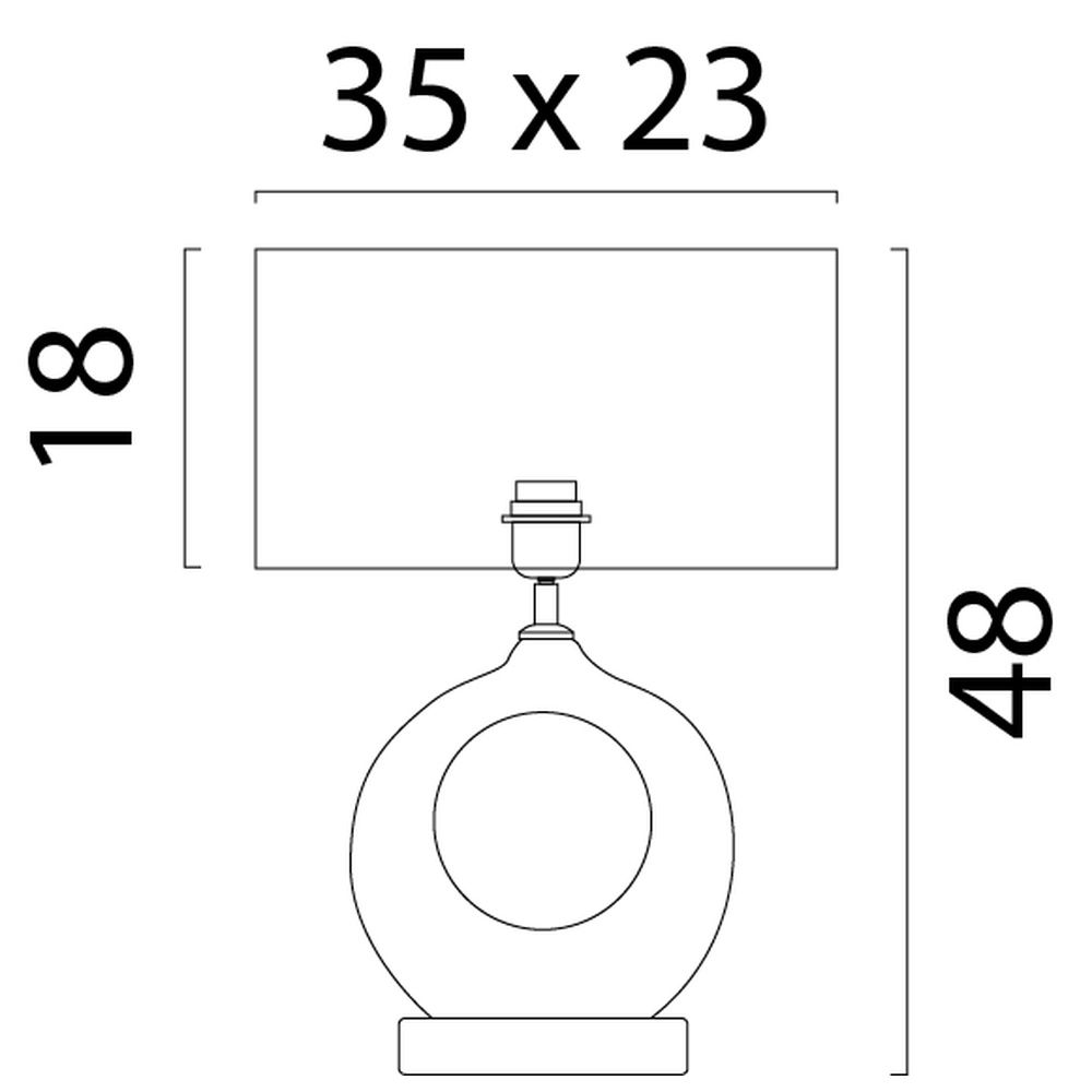 Japandi schemerlamp Woodie Round 35cm -hout met natural Masterlight 8718121392745