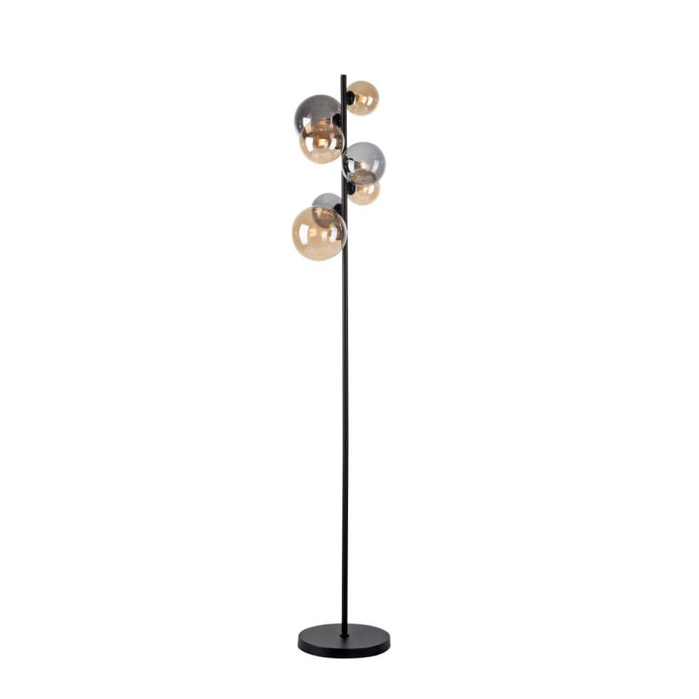 Zwarte vloerlamp Popsicle design Paul Neuhaus 4012248375532