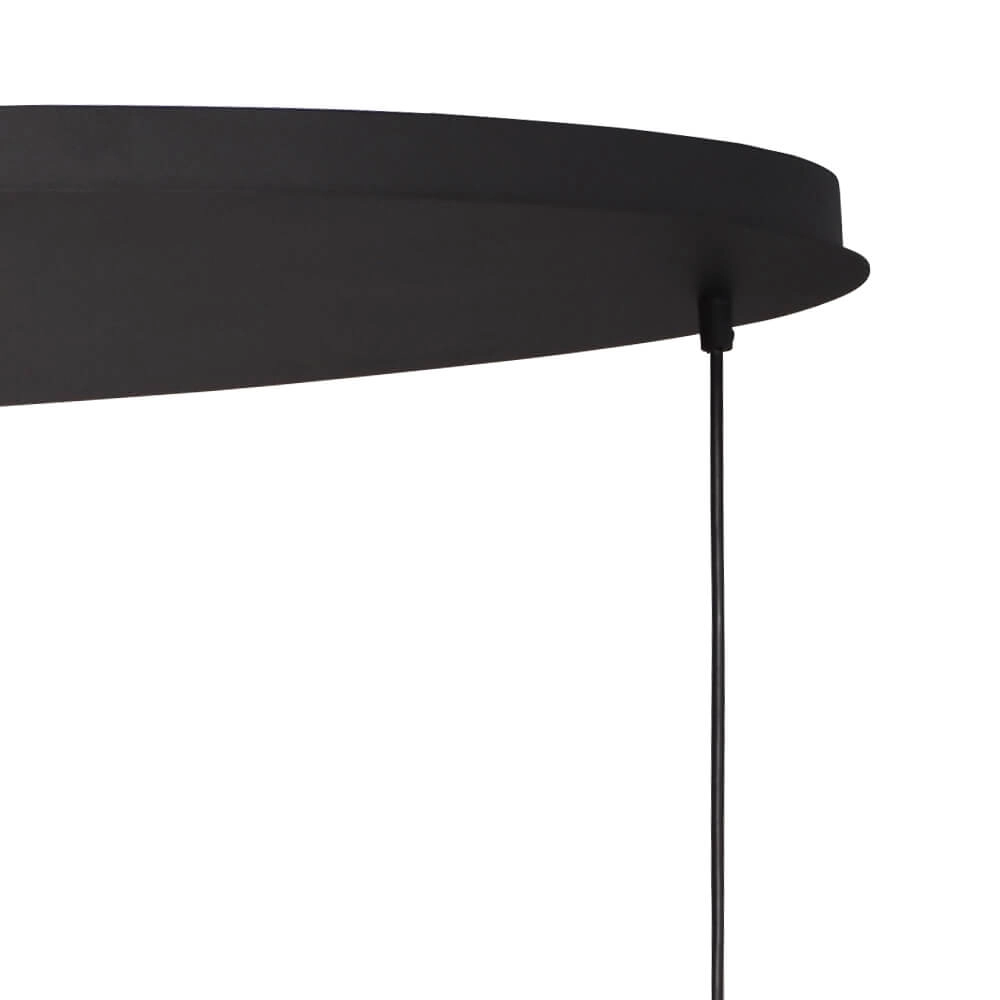 Hanglamp Lazise 2 4x Ø 25cm goud met zwart Masterlight 8718121303918