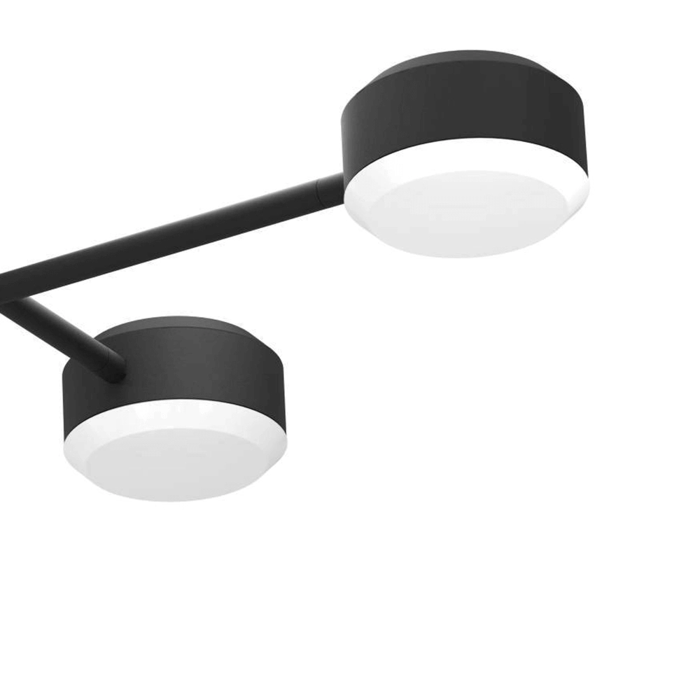 Led plafondlamp Clavellina zwart Eglo 9008606241088