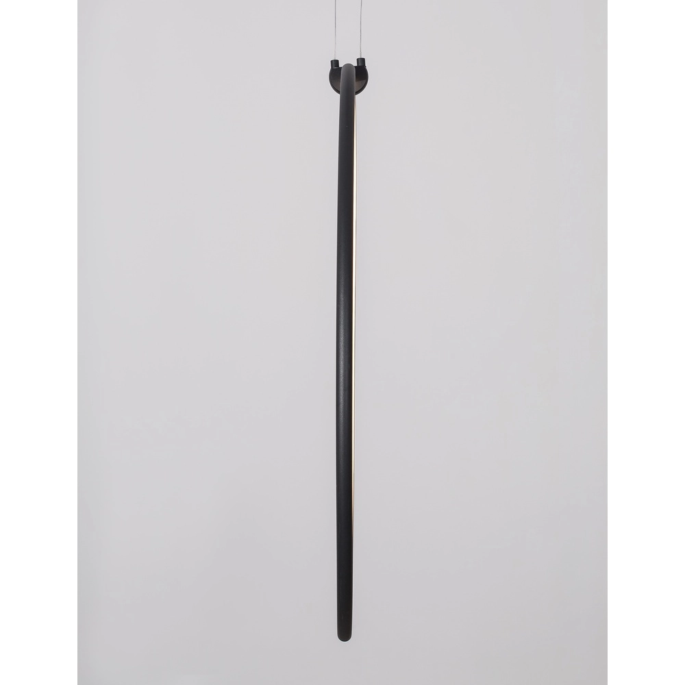 Hanglamp Ring zwart Ø 68cm Lyora 5212017429315