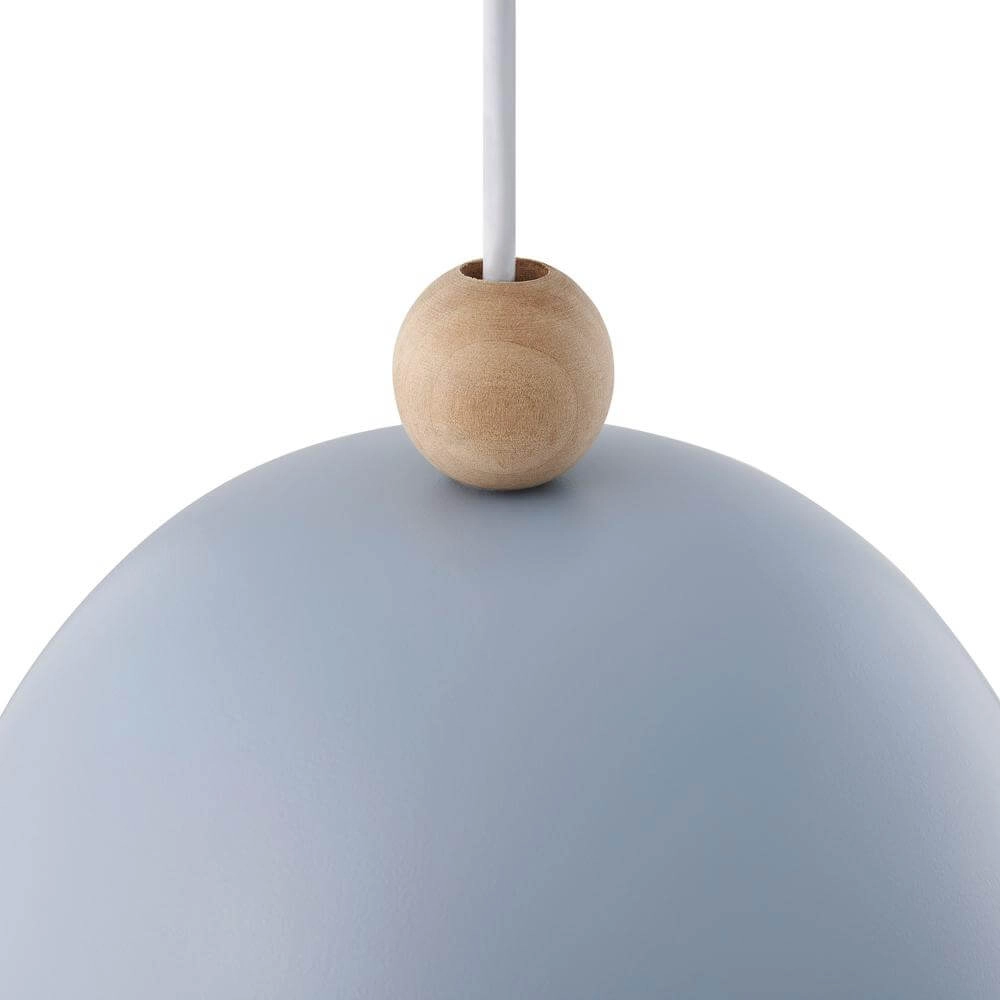 Blauwe hanglamp Gaston strak design Nordlux 5704924018701