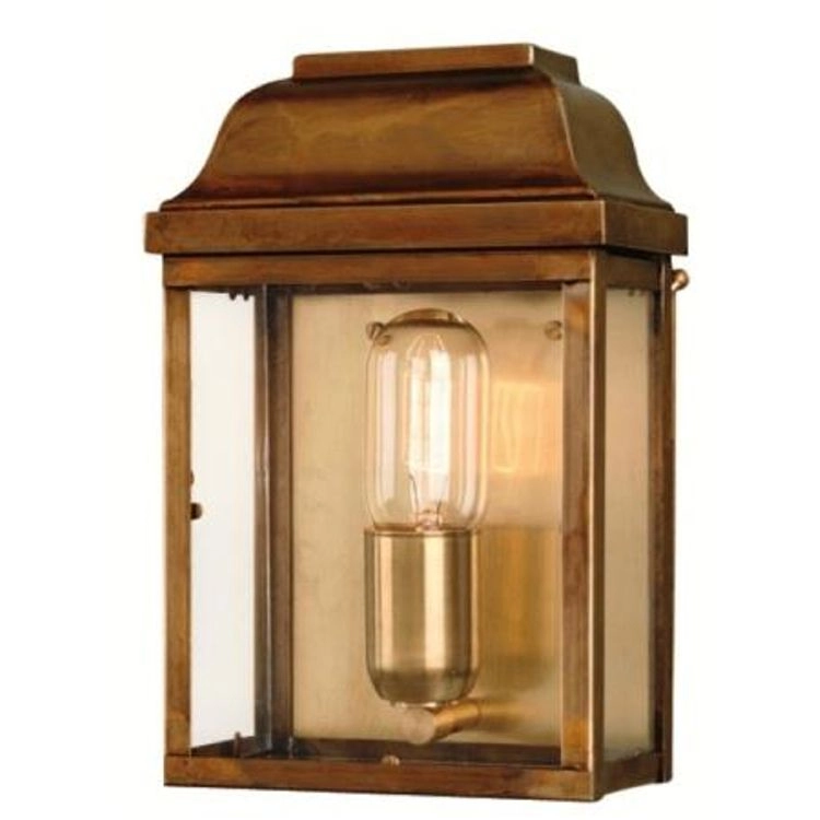 Nostalgische buitenlamp Old England 26cm koper