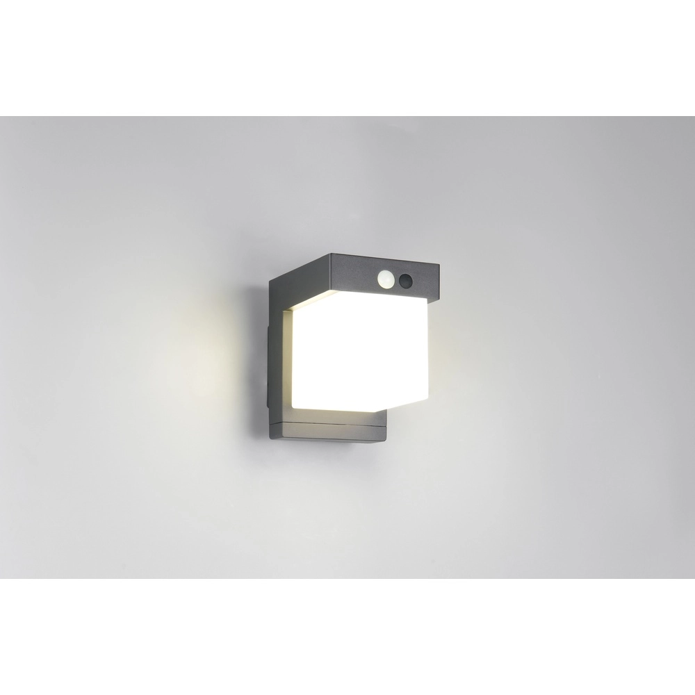 Design wandlamp Colombo zwart met sensor Trio 4017807647983