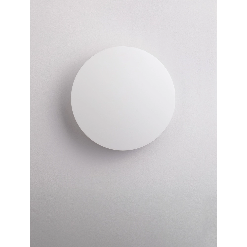 Ronde wandlamp Copper wit Ø 24cm Lyora 5212017447357