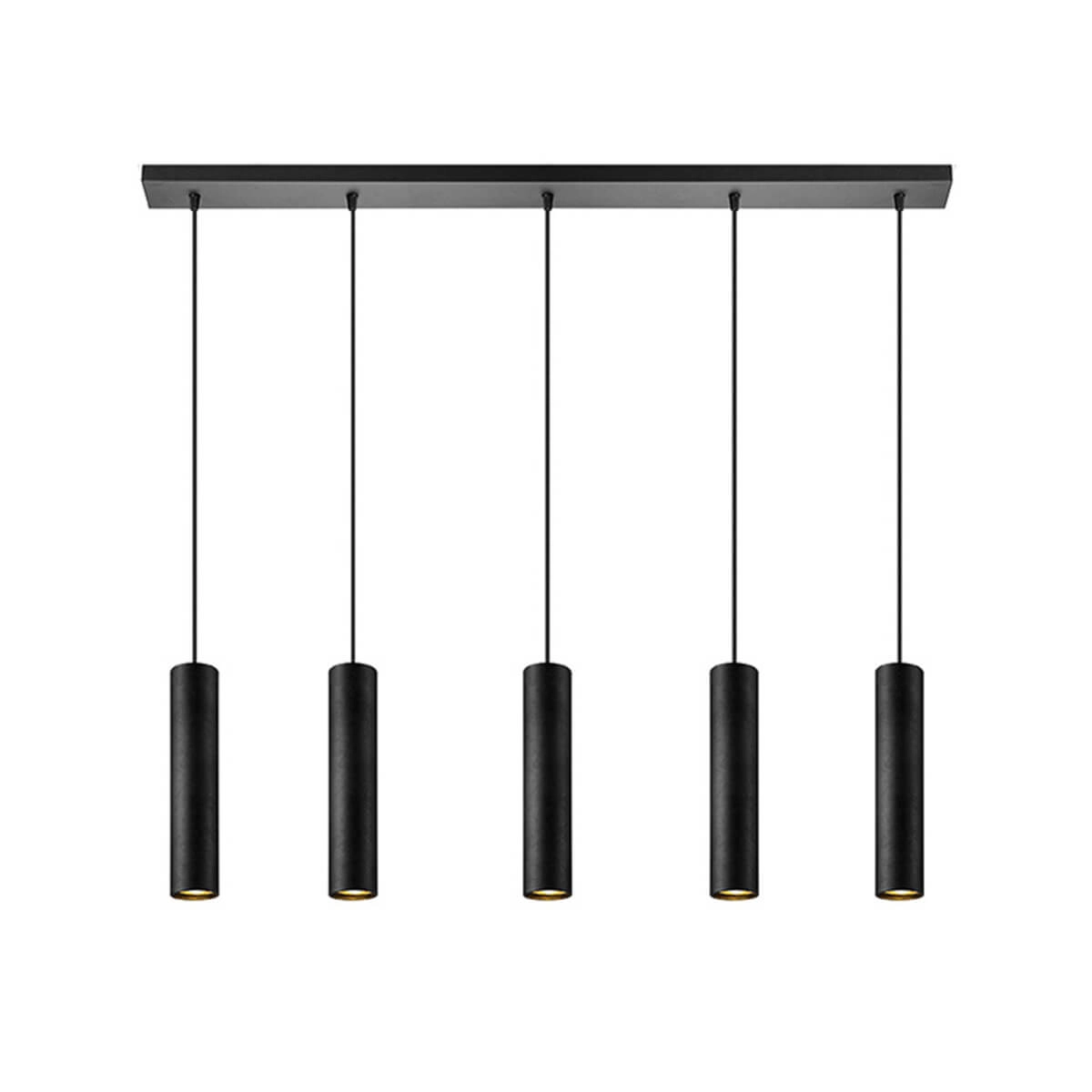 Kantoor hanglamp Ferroli zwart