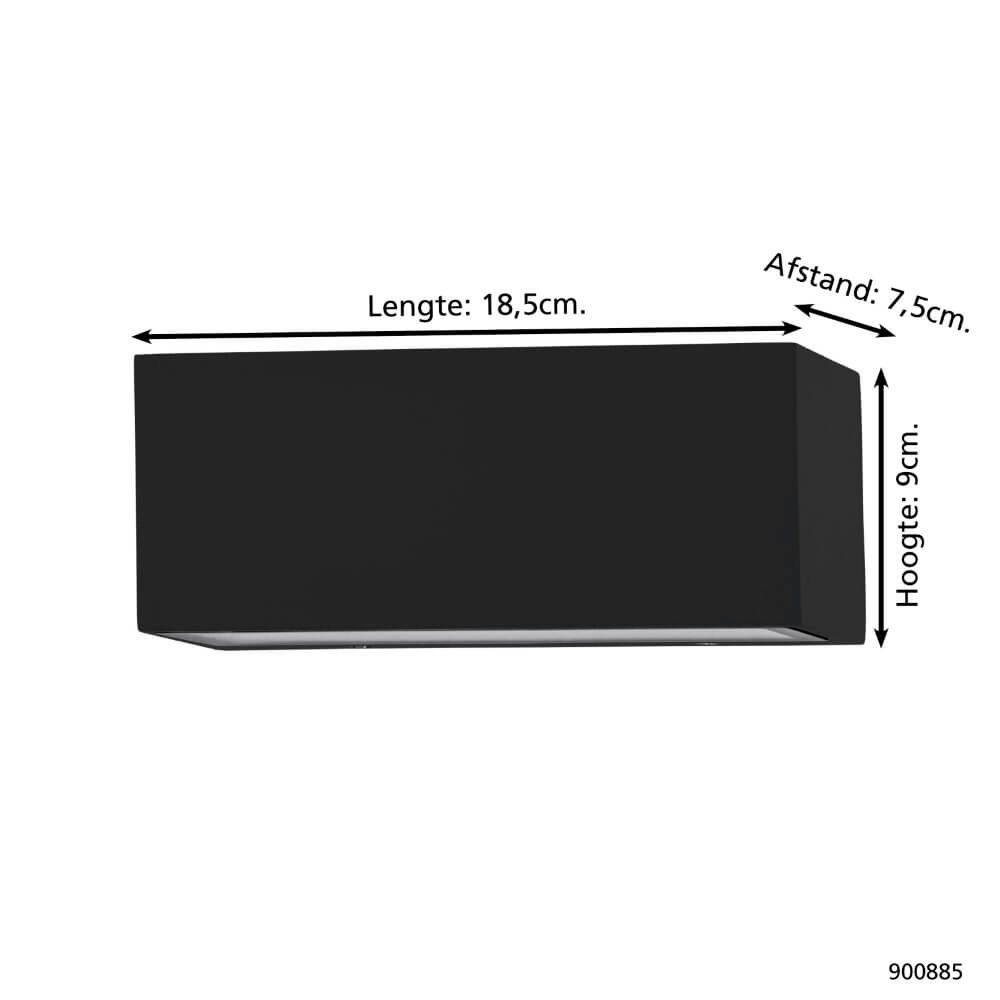 Led downlighter Spongano langwerpig Eglo 9008606263981